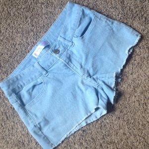 Light Colored Jean Shorts